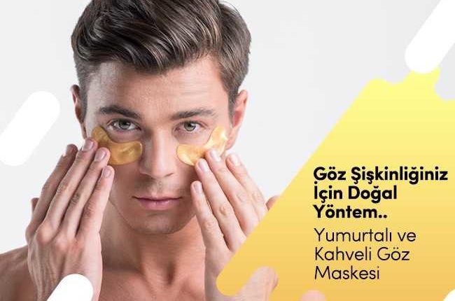 Yumurta ve Kahveli Göz Maskesi